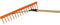 Siena Garden KS-Heurechen 16 Zinken einseitig,64cm,mit Kante