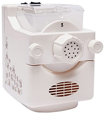 Soudesileim Macchina per Pasta Elettrica 220 V - 9 Fette, Completamente Automatica per Vari Tipi di Pasta