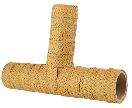 Yardwe Handgewebter Grastunnel Für Hamster Naturgrastunnel Als Spielzeug Gesund Und Umweltfreundlich Geeignet Für Kleintiere Bietet Und Komfort