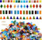 CHICSHIS 1050 PCS Mixed Shapes Mosaic Tiles for Art and Crafts, Vibrant Stained Glass Pieces for DIY Mosaic Projects, Tiles of Coloured Glass Kits for Adult, Ideal for Beginner