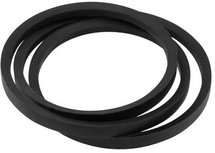SG Store 1 x Rasenmäher-Keilriemen aus Gummi, Ersatz 37 x 74 cm, für Rasentraktor, Rasentraktor, Rasentrimmer, Bulldozer, Unkrautschneider, Außenumfang 1448 mm, Schwarz