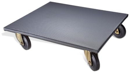 blizz-z Transportroller | 600 mm x 350 mm | 300 kg Tragkraft | Möbelroller, Rollbrett mit Anti-Rutschbelag | Made in Germany