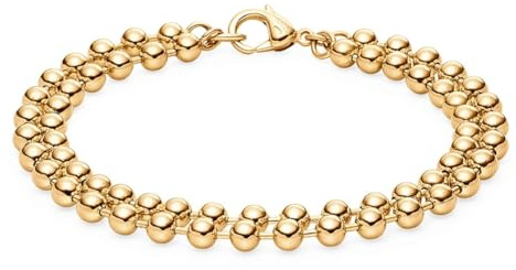 Boccia Damen-Armband Titan Goldfarben 03066-0219