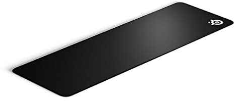 SteelSeries QcK Edge XL musmatta i gamingtyg - stickade kanter mot slitage - optimerad för gamingsensorer - maximal kontroll - storlek XL