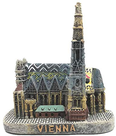 3D St. Stephans Kathedrale Wien Österreich Kühlschrankmagnet Souvenir Geschenk & Sammlung, Heim- & Küchendekoration Magnetaufkleber Österreich Wien Kühlschrankmagnet