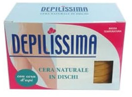 Depilissima Cera calda 400 g, cera per la depilazione del corpo, senza alcool, per adulti