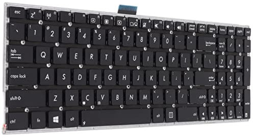 Teclas de Repuesto de Teclado de Ciciglow, Juego de 102 Teclas USB para K555, X555L, R556L, F555L, D4010, A555L Teclado de Computadora Portátil