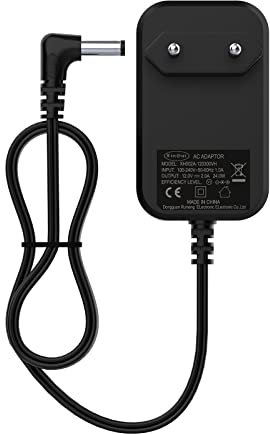 BIUBOTY Alimentatore EU Plug DC 12V 2A Trasformatore di Alimentazione per striscia LED, LCD, monitor TFT Power Supply Radiosveglia; P1 P2 P3 P4 1409 1429 Caricatore 5,5 mm x 2,1 mm