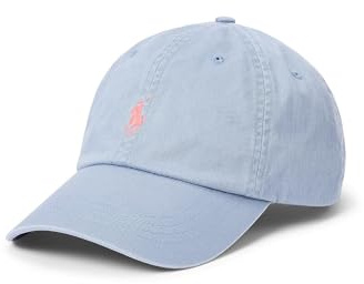 Polo Ralph Lauren Men's Cotton Chino Baseball Cap, Clancy Blue, One size