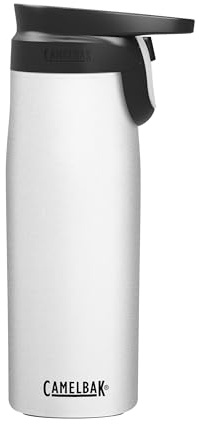 CamelBak Forge Flow SST Vacuum Insulated, 20Oz Gourde Unisex-Adult, Blanc, 20 oz