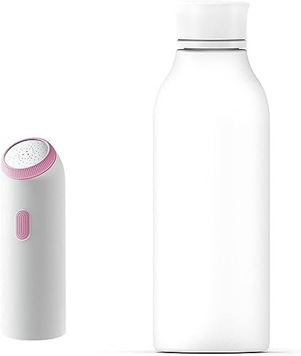 Mini Bidet, Bidet de Voyage Portable, Bidet Portable avec Bouteille, Pulvérisateur de Bidet Personnel Étanche IPX7 Électrique Haute Pression pour Le Nettoyage Hygiénique Après L'accouchement,Rose