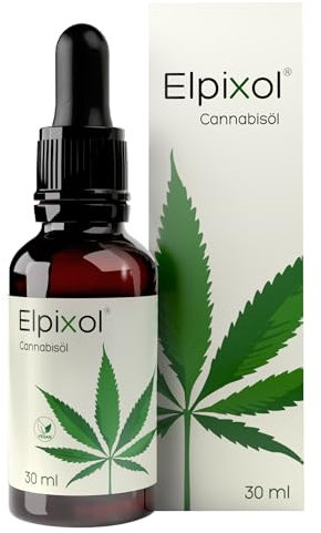 Elpixol® Hanföl Tropfen - Hochdosiert mit Omega 3-6-9 (30ml) - 100% Hanfsamenöl Nativ und Kaltgepresst - 30mg veganes Omega 3 pro Tropfen - Laborgeprüft & Natürlich