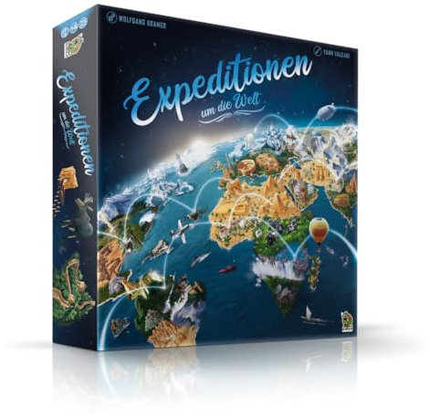 Kobold Spieleverlag | Expeditionen um die Welt | Familienspiel | Deutsch
