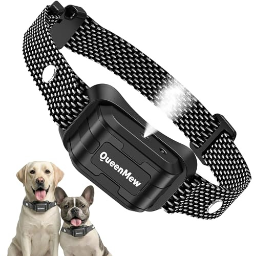 Collar Antiladridos Perros, Collar Antiladridos Automático con 2 Modos de Citronela Spray, Collar Antiladridos Perros Pequeños Grandes, Collar Adiestramiento Perros, Collar Antiladridos Recargable