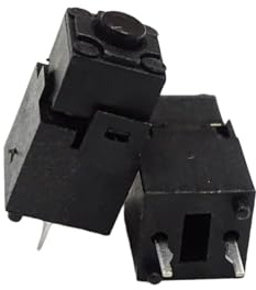 HINAYOSAN Microinterruttore centrale a 2 pin da 14 mm per DeathAdder Gaming Scroll Wheel Upgrade ergonomico pulsante centrale microinterruttore