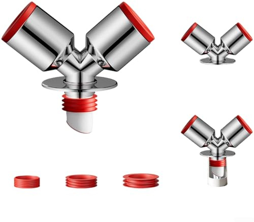 Connecteur en T de tuyau de vidange en ABS conçu pour machine à laver et évier pour éviter les odeurs et les débordements avec drainage multi-canaux (A)
