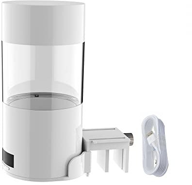 Futterautomat Aquarium, 500ml Große Automat Fische Futterspender bis zu 4 Mal am Tag, Automatischer Fischfutter mit LCD Display und USB-Ladekabel für Urlaub Teich Goldfische Tank