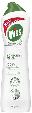 Viss Lait à récurer original efficace avec particules de nettoyage 100% naturelles 500 ml
