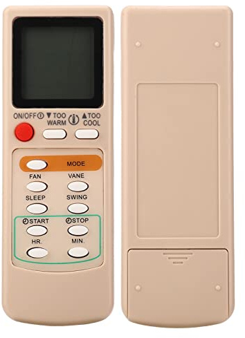 Garsent Mando a Distancia Universal para Aire Acondicionado Compatible con Mitsubishi M09 EG6D EG6C EG7C EG7M MSD 09NV MSH 10NV MSH 12NV MSH 18NV MSH J12NV MSH J15NV, Control Remoto Fácil