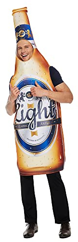 EraSpooky Erwachsenen Schwamm Bierflasche Kostüm für Oktoberfest Party,Cosplay,Halloween,Karneval