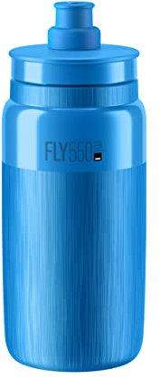 Elite S.R.L. Unisex – Adulto Elite Fly Tex Botella de agua, azul, 550 ml
