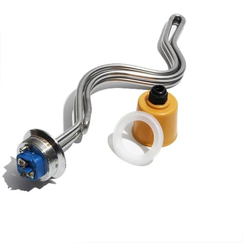 Heating Element 2inch(64mm) Tri Clamp Immersion Heater Heating Element For Brewing Distilling Equipment 240V (Size : 240V, Color : 4500W 350mm 304SS)