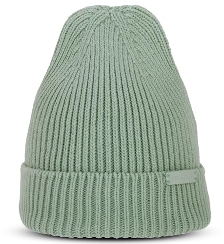 Expatrié Beanie Damen Grün - Luna - Strickmütze für Herbst Winter - Weiche Warme Wintermütze - Mütze Stylisch Elegant & Zeitlos