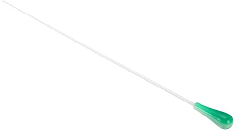 PATIKIL 38cm/15Inch Music Conductor Baton,1Pcs Orchestra Baton Resin Handle for Singing Leader Music Director Green