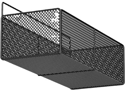 Metalldraht-Müllkorb, Hängender Wandkorb, Vielseitig Einsetzbar, Moderner, Minimalistischer Stil, Großes Fassungsvermögen, Platzsparender (Mittel)