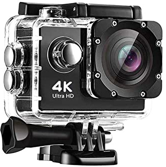 Joumitty Rörelsekamera, HD 4K WiFi-videokamera Undervattenssport DV Undervattenskamera Utomhus Vattentät