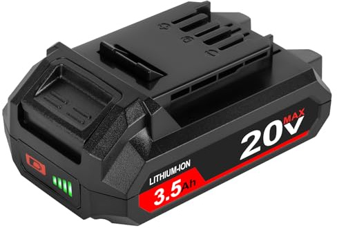 Lxljiad 20V 3500mAh Battery Compatible with Skil 20V Battery PWR CORE BY519601 BY519603 BY519702 Cordless Power Tools
