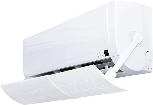 Deflector de viento para aire acondicionado, redirige el viento directo para un ambiente interior cómodo, ideal para uso doméstico y de oficina
