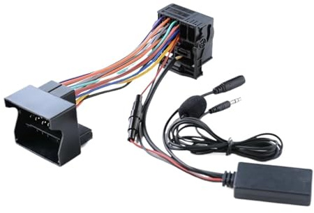 Adaptateur Bluetooth for autoradio, câble audio auxiliaire 10 broches, Compatible Pour le récepteur de musique BMW MINI COOPER E53 Z4 E85 E86 X3 E83