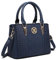 Miss Lulu Handtasche Damen Henkeltasche Handtasche Damen Mittelgroß, Lychee Muster Tasche, Elegante Schultertasche