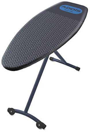 Addis Deluxe 2019 Really Wide Family Ironing Board, 135 x 46cm, Grey Dot Design