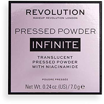 Revolution Beauty London, Infinite, Universal, Pressed Powder, Translucent, 7g