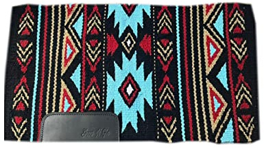 SHOWMEN CRAFT Western Show Pad mit neuseeländischer Wolle Show Hot Blanket für Pferd