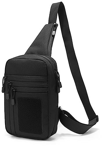 ACEXIER Taktische Umhängetasche Militär Verdeckte Waffe Holster Pistole Tragetasche Handfeuerwaffe Halter Tasche für Outdoor-Camping Jagd Pack (Black)