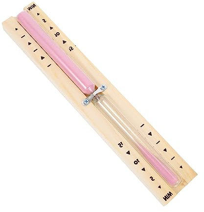 CIYODO Holz Sanduhr Timer Saunauhr Zeitschaltuhr Für Saunaraum Verdicktes Glas Temperaturbeständig
