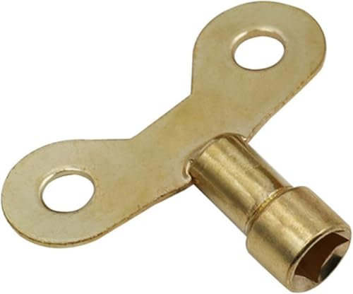 JIzian Metal Radiator Plumbing Bleed Bleeding Key Solid Brass Radiator Plumbing Keys for Venting Air Switch Spool Radiator Keys for Bleeding Old Home Radiator Wrenches Hand Tools