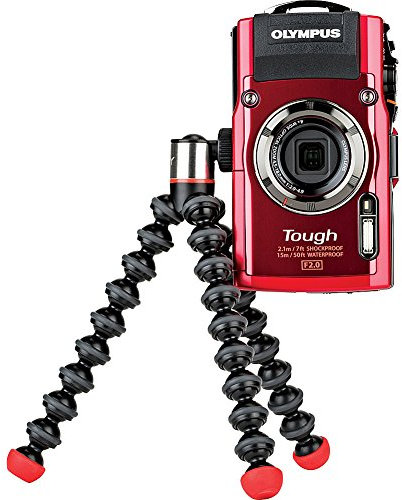 JOBY JB01506-BWW GorillaPod Magnetic 325 flexibles Ministativ (mit Magnetfuß und integriertem Kugelkopf für kompakte und 360-Grad-Kameras, Traglast bis zu 325 g)