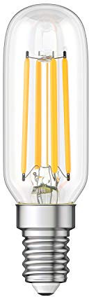 ledscom.de E14 LED Leuchtmittel, T25, kaltweiß (6300 K), 4,2 W, 464lm