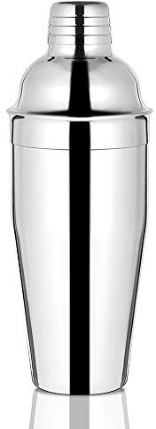 Etens Cocktail Shaker, 24 oz Martini Shaker Drink Mixer with Built-in Strainer for Bartending – Stainless Steel Bartender Shaker Metal Margarita Mixer for Mixed Drinks/Cocktail Shaker Set