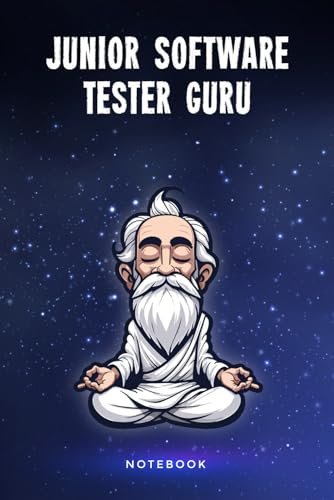 Junior Software Tester Guru Notebook: Customized 100 Page Lined Journal Gift For A Busy Junior Software Tester