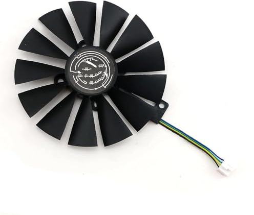 XHSESA Graphics Card Cooling Fans Replacement for ASUS RTX2060 GTX1660 1660S Phoenix MINI ITX Video Card Cooler Fan