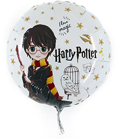 Ciao - Harry Potter palloncino foil balloon mylar round tondo (46cm, 18'') originale Wizarding World