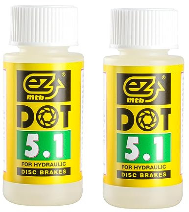 Bicycle DOT 5.1 Brake Fluid High Performance DOT Oil for SRAM/Hayes/Hope/Formula Hydraulic Disc Brakes,120ml/4oz
