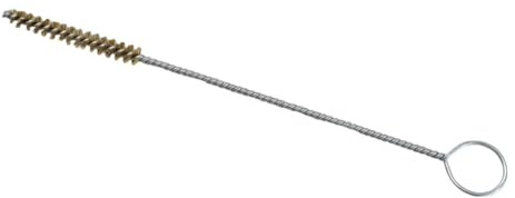 ARMERIAONLINE SINCE 1999 Bacchetta con scovolo in Ottone per Pulizia con Anello Cal 22 co2 5,5 Calibro