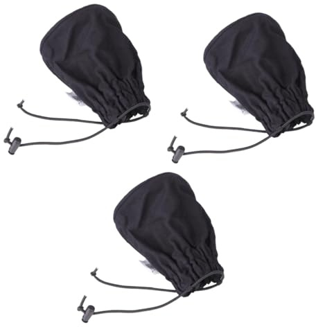 FRCOLOR 3 Stk Haartrocknertasche Faltbarer Fön Ärmel Haartrockner Diffusor Lockenföhn Für Lockiges Haar -organizer Diffusor-socke Reisen Windschutzscheibe Heizung