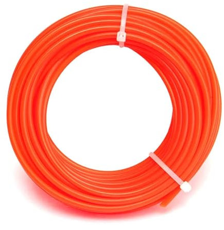 Mähfaden Trimmerschnur 4 mm * 5000 mm starkes Trimmer-Strimmer-Freischneider-Nylonschnur-Drahtseil for Rasentrimmer, dicker 4,0 mm-Ersatz